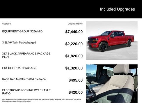 New 2025 Ford F150 XLT w/ Equipment Group 302A MID image 5