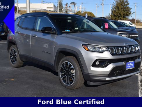 Used 2022 Jeep Compass Limited w/ Sun and Sound Group image 1