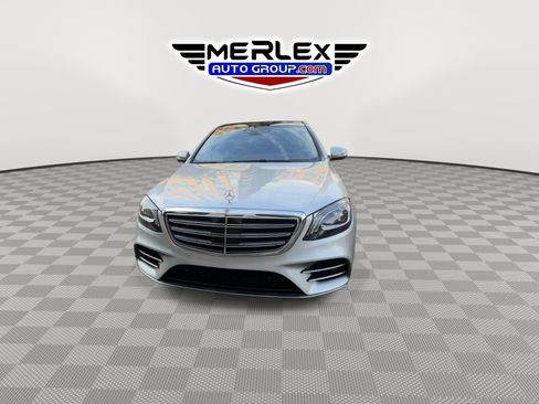 Used 2020 Mercedes-Benz S 560 Sedan w/ AMG Line Exterior image 3