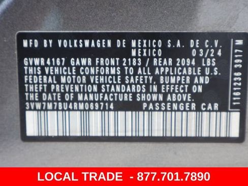 Used 2024 Volkswagen Jetta SE FWD image 30
