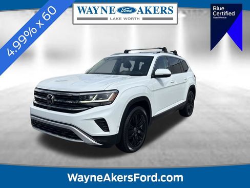 Used 2021 Volkswagen Atlas SEL Premium AWD/4WD image 1