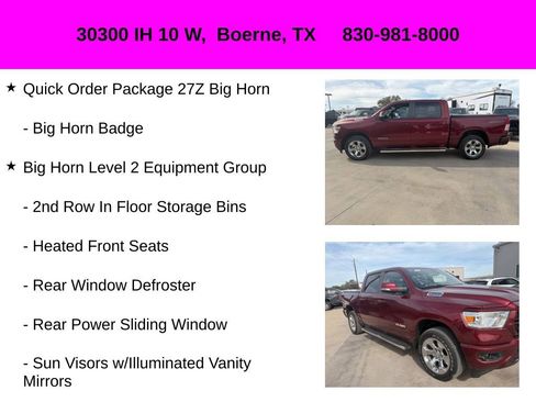 Used 2022 RAM 1500 Big Horn image 10