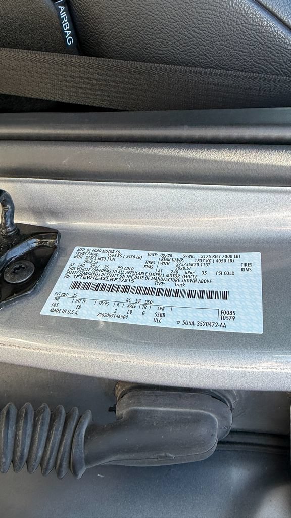Used 2020 Ford F150 4x4 SuperCrew image 6