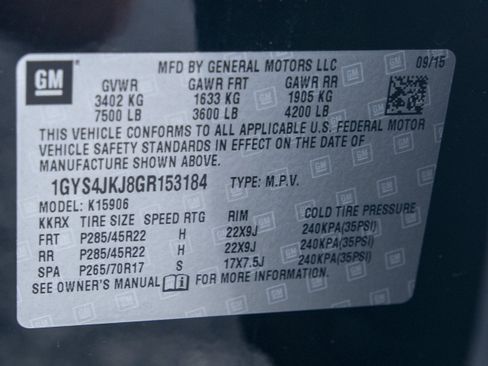 Used 2016 Cadillac Escalade ESV Premium AWD/4WD image 26
