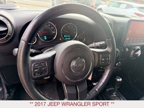 Used 2017 Jeep Wrangler Sport w/ Quick Order Package 24S AWD/4WD image 12
