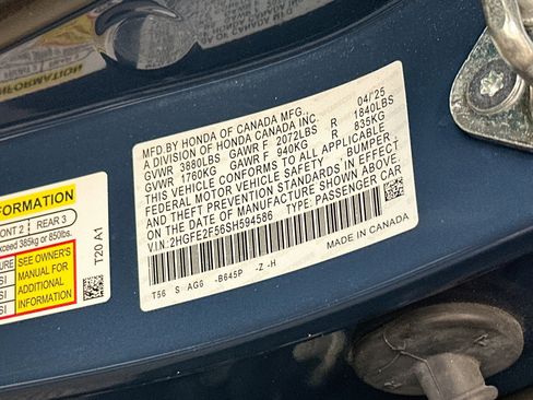 Used 2025 Honda Civic Sport image 12
