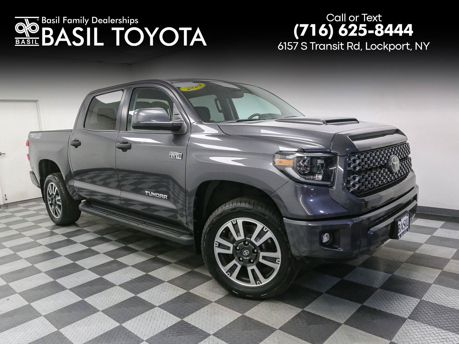 Used 2020 Toyota Tundra SR5 w/ TRD Sport Package AWD/4WD image 1