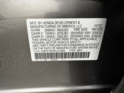 Certified 2023 Acura MDX w/Technology Package image 42