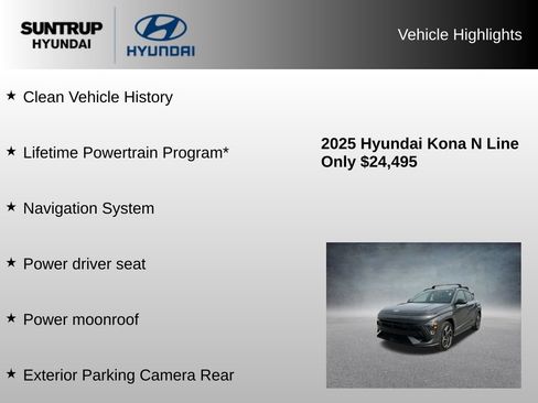 Used 2025 Hyundai Kona N Line FWD image 8