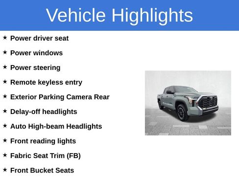 Used 2025 Toyota Tundra SR5 w/ TRD Off-Road Package AWD/4WD image 4