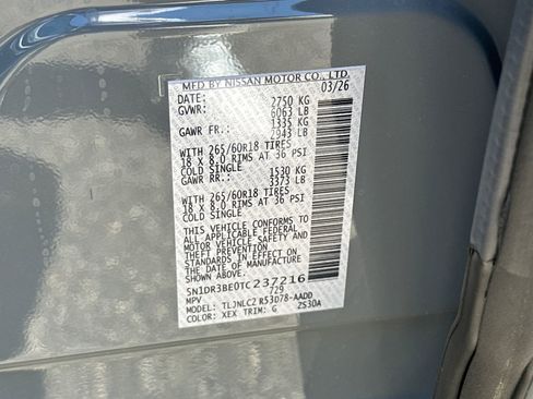 New 2026 Nissan Pathfinder Rock Creek AWD/4WD image 34