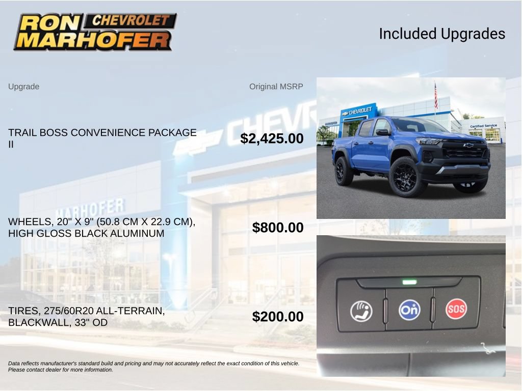 New 2026 Chevrolet Colorado Trail Boss AWD/4WD image 6