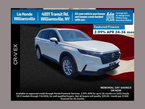 New 2026 Honda CR-V EX image 1