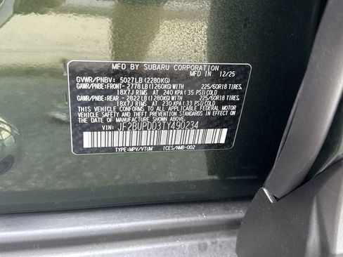 New 2026 Subaru Outback Limited image 39