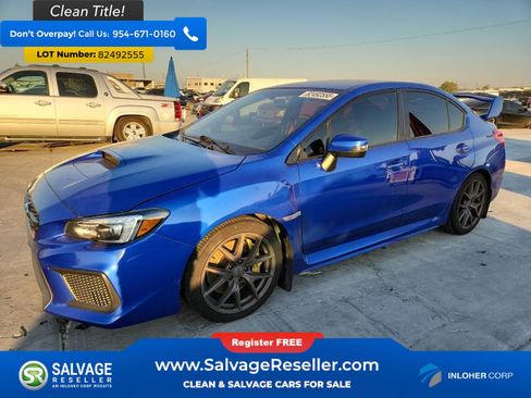 Used 2019 Subaru WRX STI AWD/4WD image 1