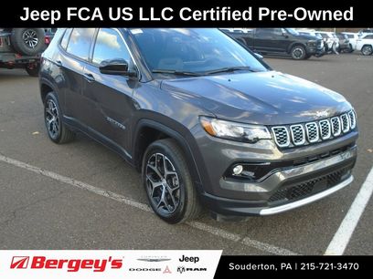 Certified 2024 Jeep Compass Limited w/ Sun and Sound Group