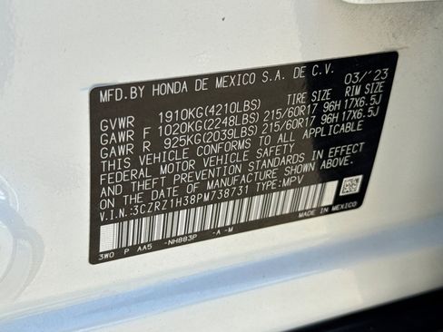 Used 2023 Honda HR-V LX image 26