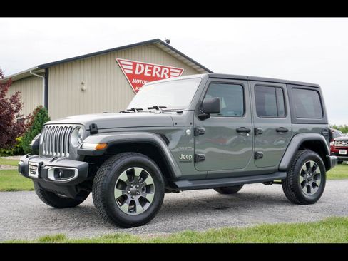 Used 2018 Jeep Wrangler Unlimited Sahara AWD/4WD image 1