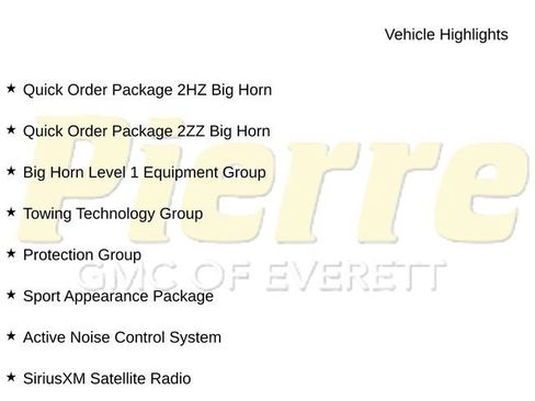 Used 2019 RAM 2500 Big Horn w/ Towing Technology Group AWD/4WD image 3