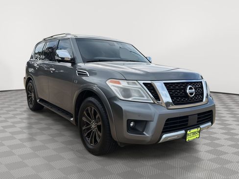 Used 2017 Nissan Armada Platinum w/ Captain Seat Package image 1