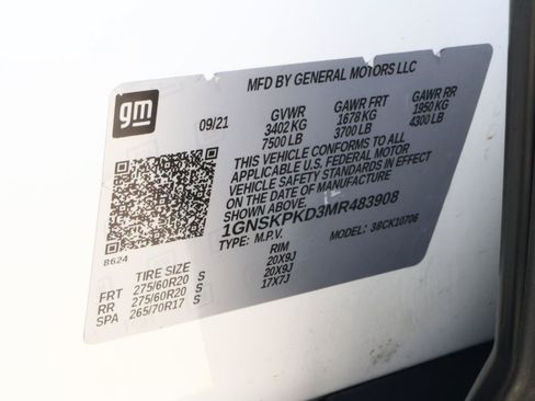 Used 2021 Chevrolet Tahoe Z71 AWD/4WD image 23