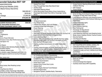 Used 2023 Chevrolet Suburban RST w/ Max Trailering Package