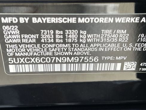 Used 2022 BMW X7 M50i w/ Cold Weather Package AWD/4WD image 36