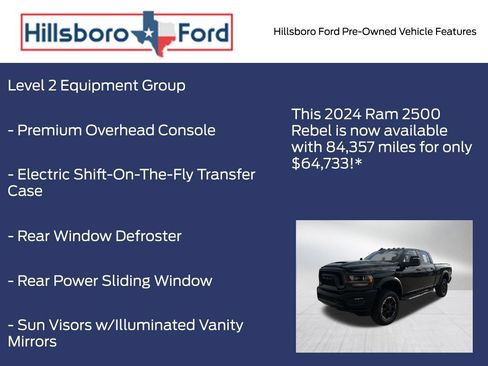 Used 2024 RAM 2500 Rebel w/ Safety Group AWD/4WD image 13
