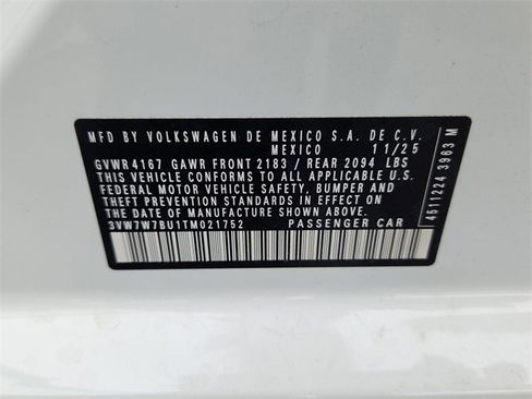 New 2026 Volkswagen Jetta SE image 10