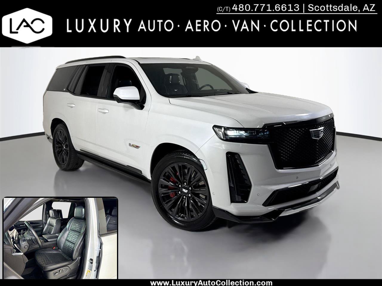 Used 2024 Cadillac Escalade V w/ LPO, ONYX Package AWD/4WD image 1