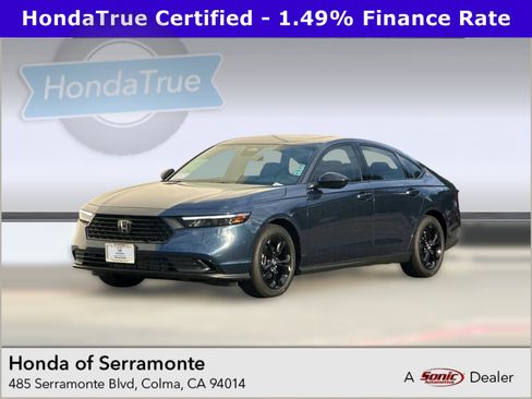 Certified 2025 Honda Accord SE image 1