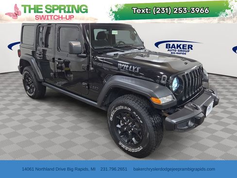 Used 2022 Jeep Wrangler Unlimited Sport AWD/4WD image 1