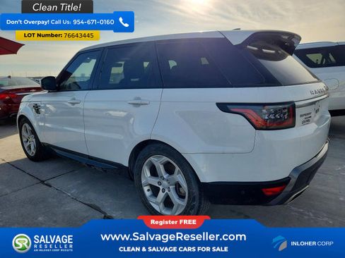Used 2018 Land Rover Range Rover Sport HSE image 3