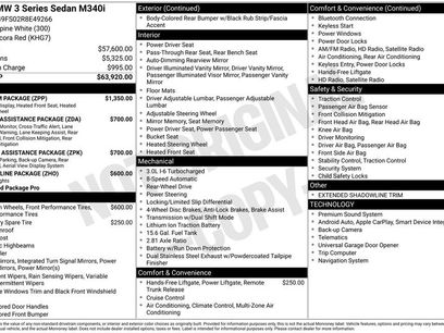 Used 2024 BMW M340i w/ Premium Package