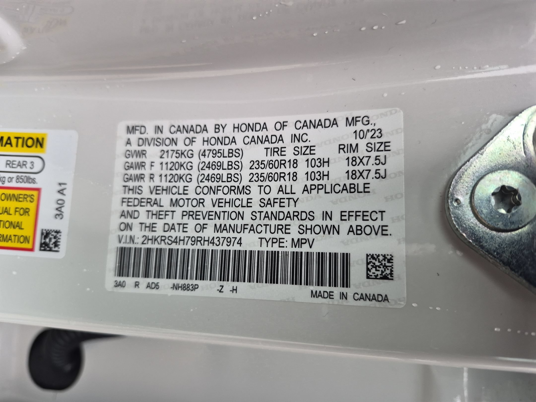 Certified 2024 Honda CR-V EX-L image 36