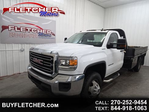 Used 2018 GMC Sierra 3500 4x4 Regular Cab w/ Sierra Convenience Package image 1