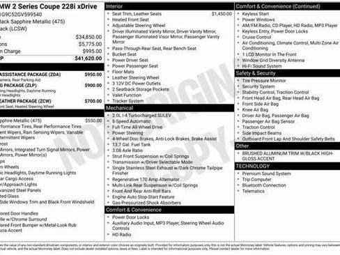 Used 2016 BMW 228i xDrive Coupe image 3