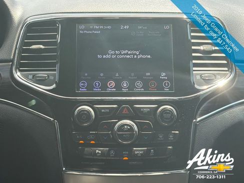 Used 2019 Jeep Grand Cherokee Limited AWD/4WD image 21
