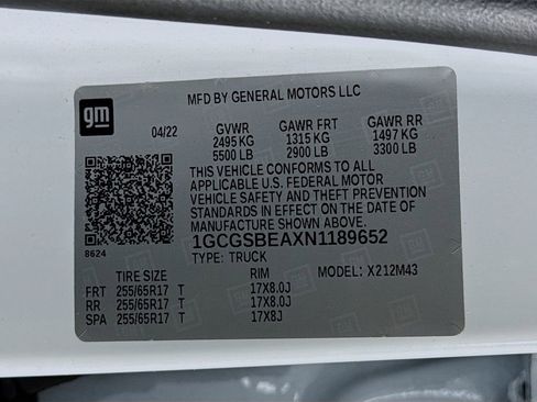 Used 2022 Chevrolet Colorado W/T w/ WT Convenience Package image 29