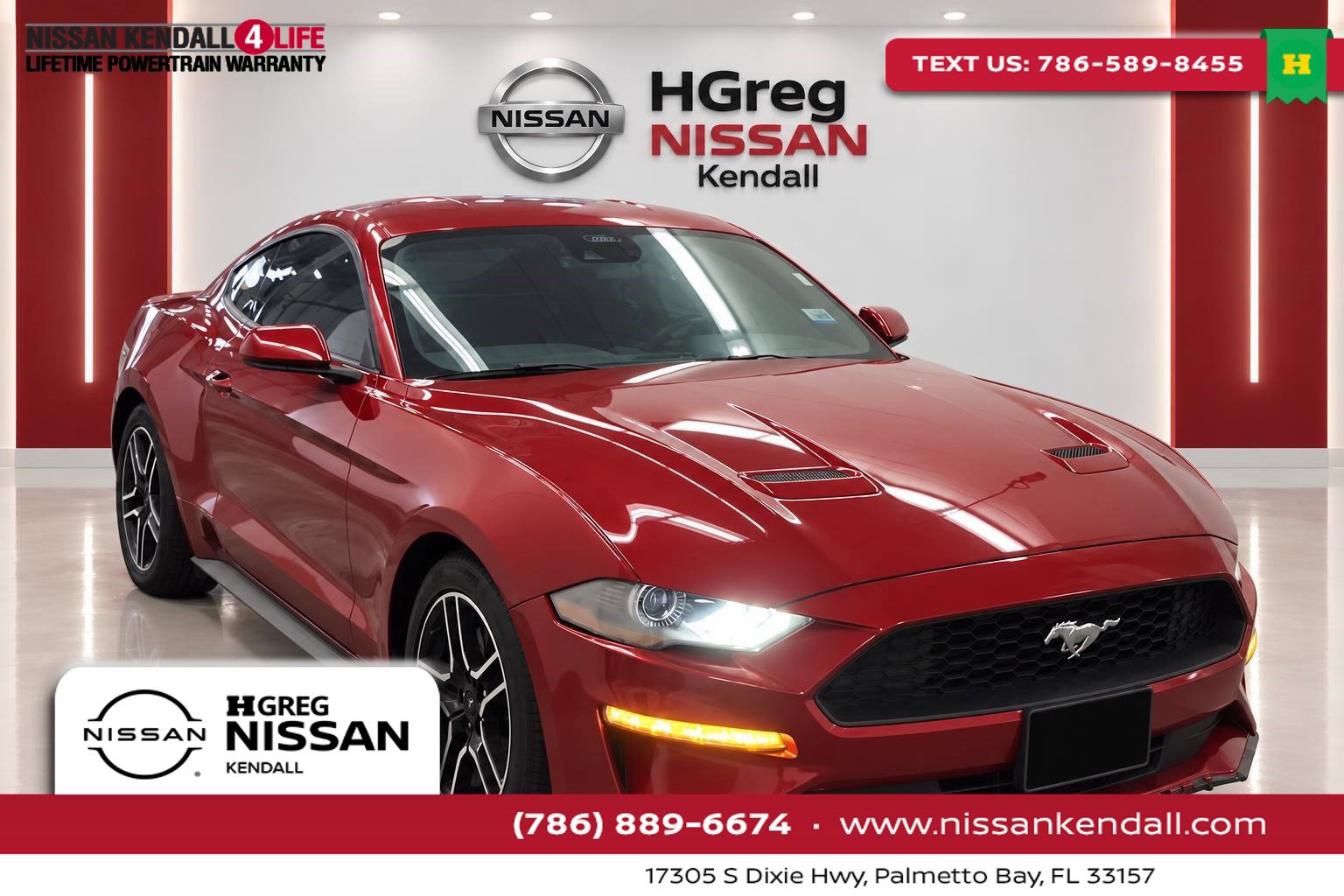 Used 2022 Ford Mustang Coupe w/ Equipment Group 101A RWD image 1