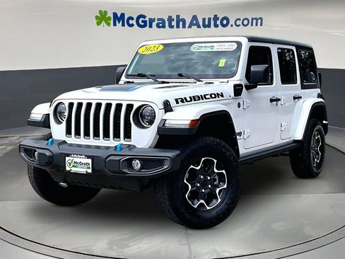Used 2023 Jeep Wrangler Unlimited Rubicon 4xe w/ Cold Weather Group AWD/4WD image 3