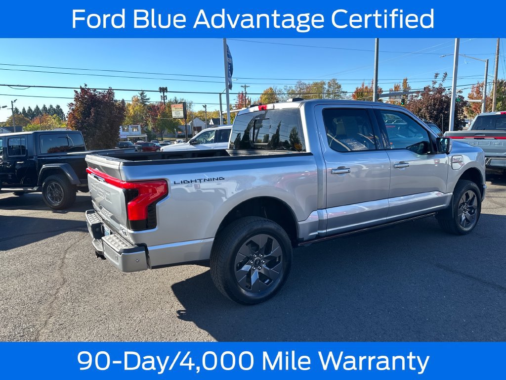 Certified 2023 Ford F150 Lightning Lariat w/ Equipment Group 511A High AWD/4WD image 8