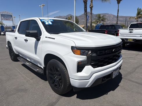 Used 2024 Chevrolet Silverado 1500 Custom w/ LPO, Dark Essentials Package RWD image 2