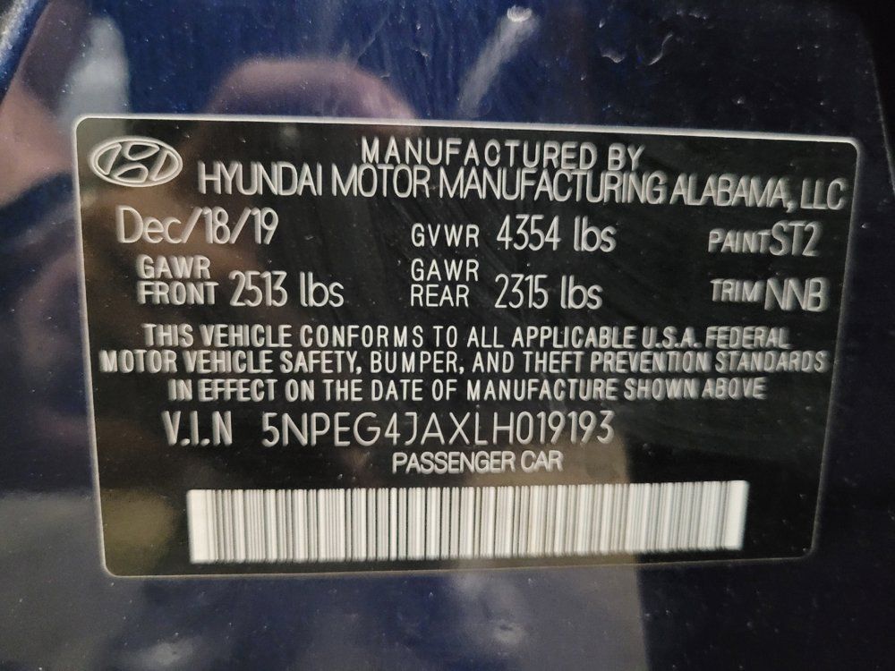 Used 2020 Hyundai Sonata SE FWD image 33