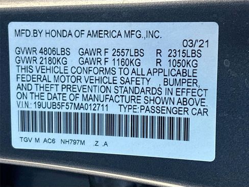 Used 2021 Acura TLX w/ A-SPEC Pkg image 35