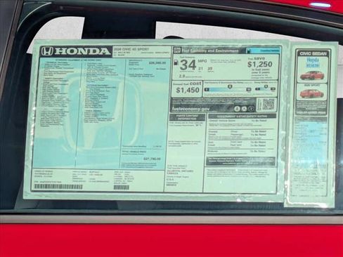 New 2026 Honda Civic Sport image 17