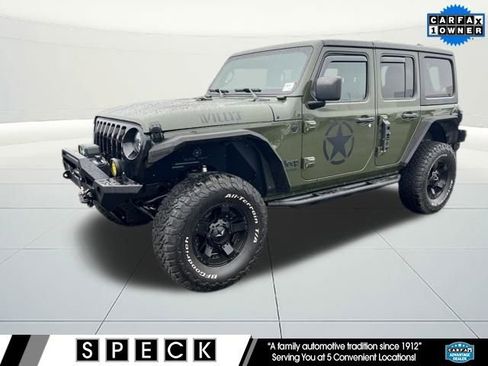 Used 2022 Jeep Wrangler Unlimited Willys image 1