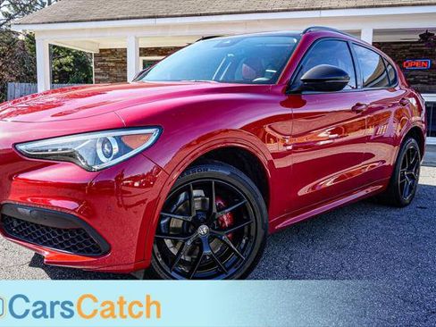 Used 2021 Alfa Romeo Stelvio Ti w/ Nero Edizione image 7