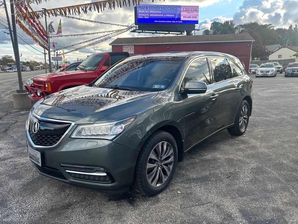 Used 2014 Acura MDX w/ Tech & Entertainment Pkg AWD/4WD image 1