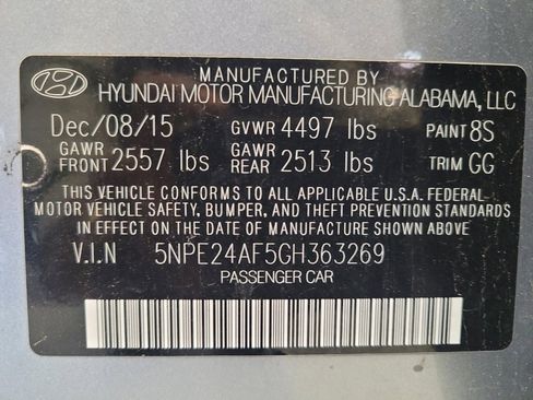 Used 2016 Hyundai Sonata SE image 33